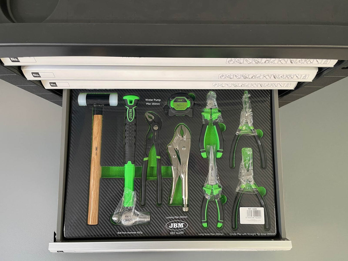 Tool cabinet incl. 177 pcs. Tools (JA1004TC)