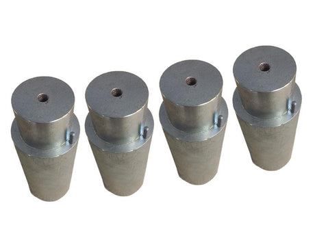 2 Post high adaptors 130mm - Euro line (990700)