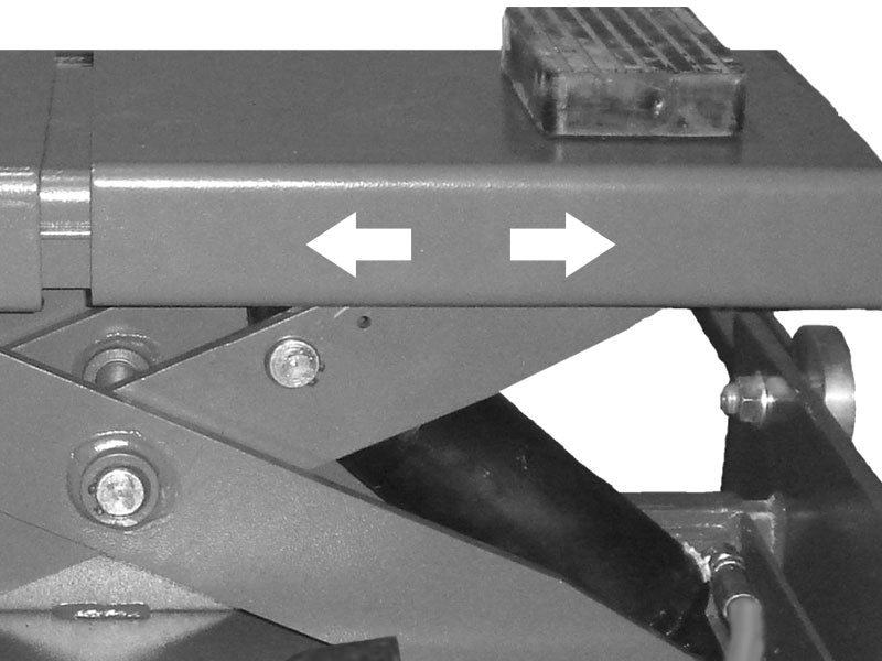 Jacking beam Basic line - Air hydraulic (JA1600J-AIR)