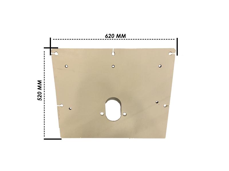 2 Post extra large base plate (35000099)