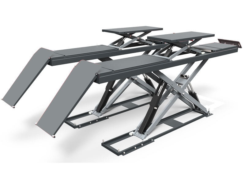 Scissor car lift - Runway - 5500 kg. - Euro line (JA9000S-E)