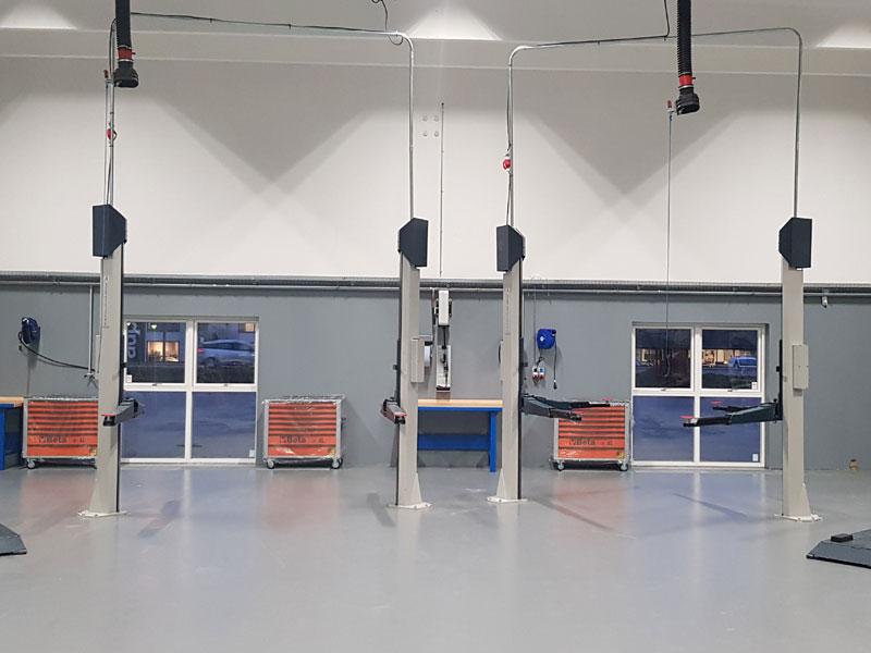 2-post Electromechanical baseless lift - 3500kg - Euro line (JA3500T-E)