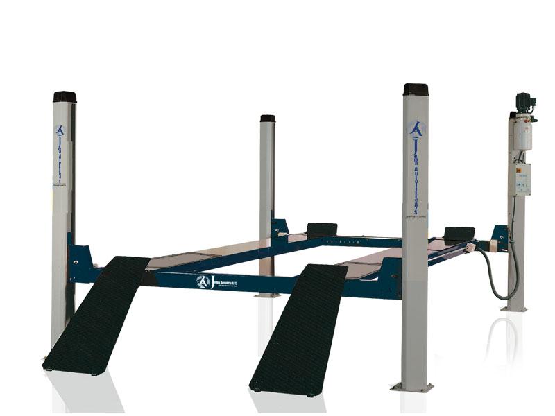 4-Post car lift - hydraulic - 5000kg - Euro line (JA5000F-E)