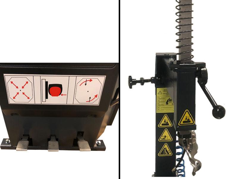Tyre changer - Euro line (DWB-7-E)