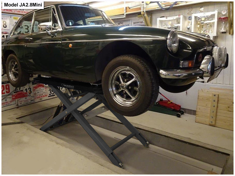 Scissor car lift Mobile Service - 2800 kg. - Basic line (JA2.8Mini)