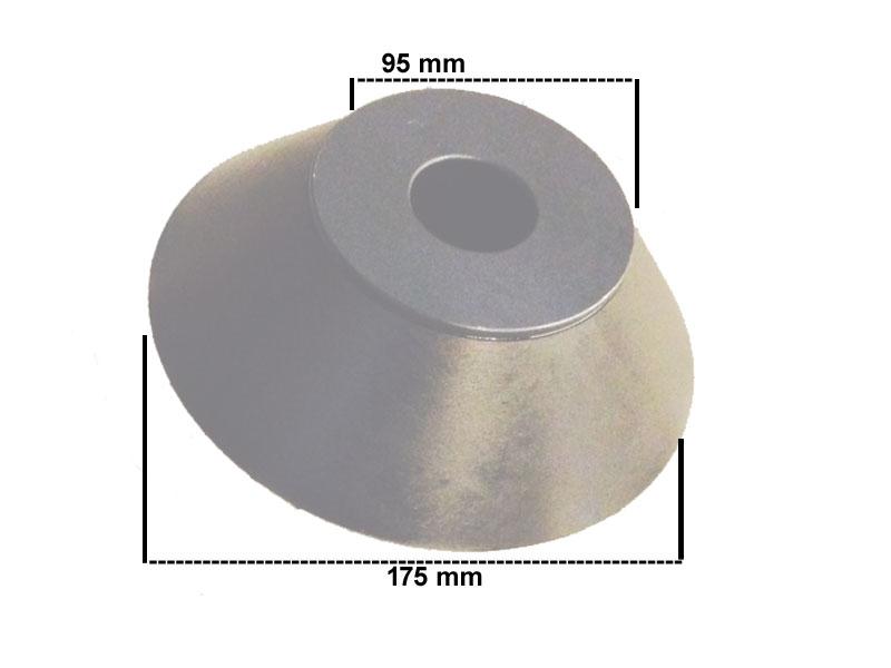 Wheel balancer extra large cone and spacerring - Basic line (JA0010WC)