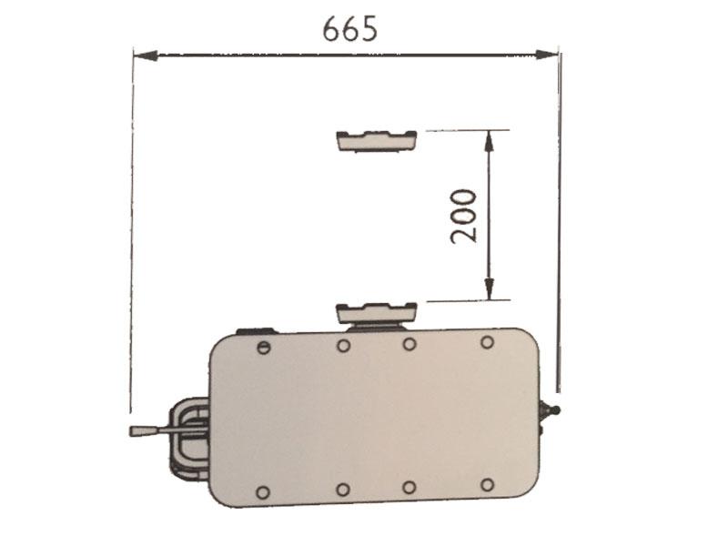 Jacking beam Euro line - Hydraulic (JA8000J-E)
