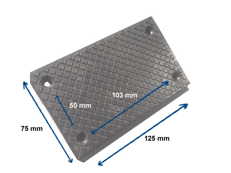 Rubber protection for the lift arm - Basic line (JA0003RB)