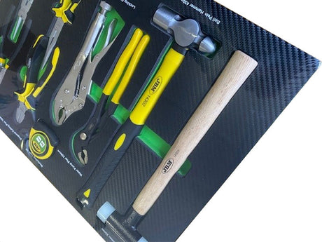 Hammer and plier 9 pcs. -  (14299)