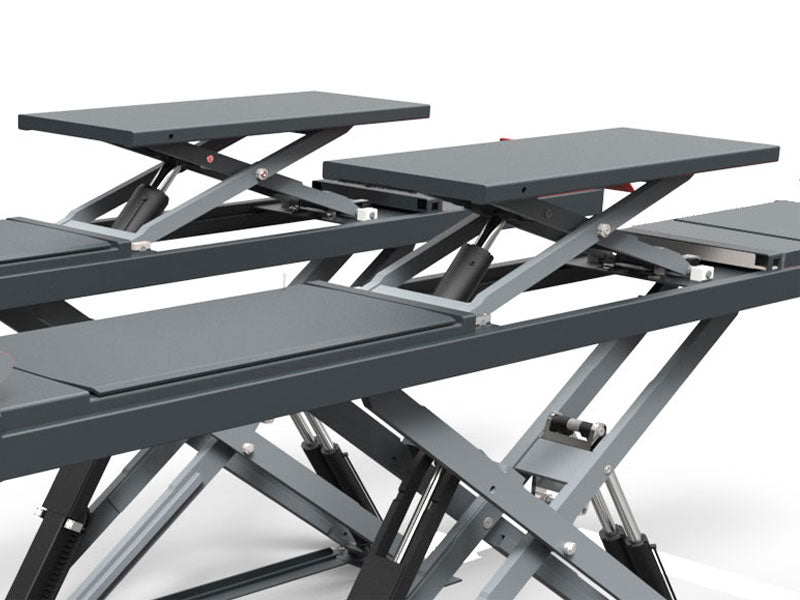 Scissor car lift - Runway - 5500 kg. - Euro line (JA9000S-E)