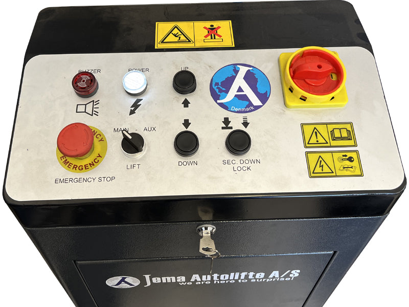 Scissor car lift - Runway - 5500 kg. - Euro line (JA9000S-E)