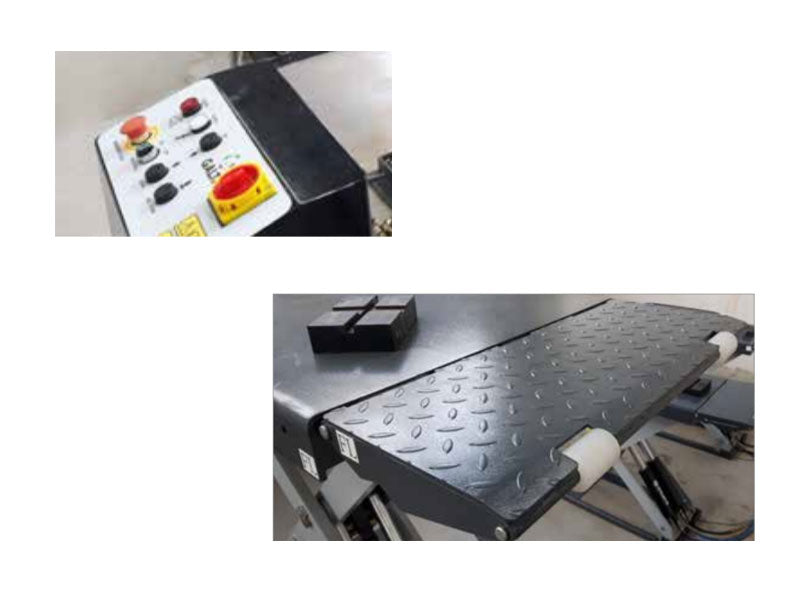 Scissor car lift - Low profile / Floor mounted - 3500 kg. - Euro line (JA3500S-E)