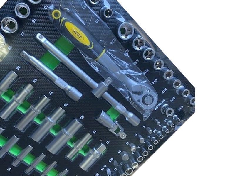 Socket wrench set 108 parts - (14296)