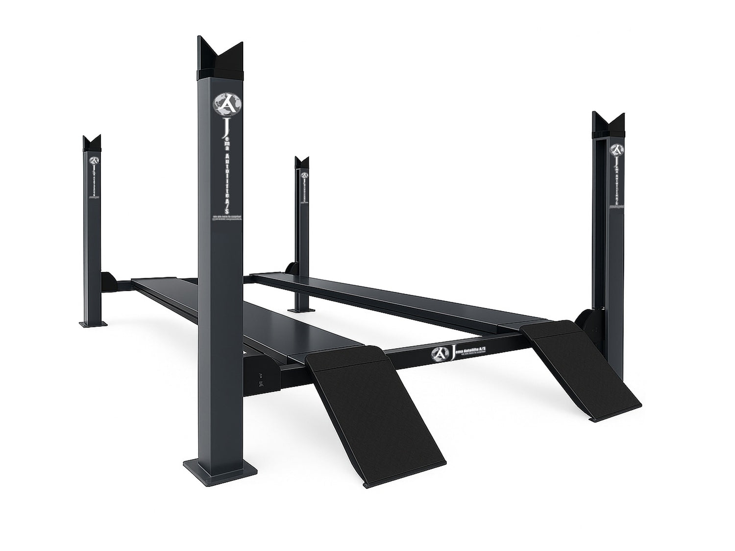 4-Post alignment car lift - hydraulic - 5500kg - Basic line (JA5501F)