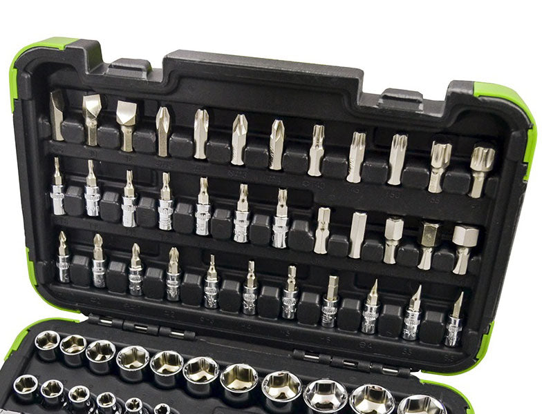 Tool case with 3/8" 6-Point sockets 59 parts- (53219)