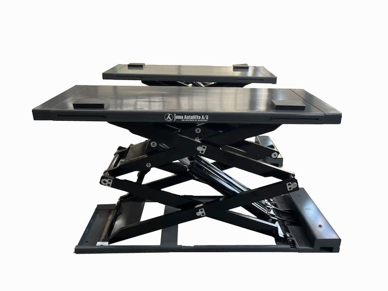 Scissor car lift - in-ground installation - 3800kg. - Basic line (JA6001S)