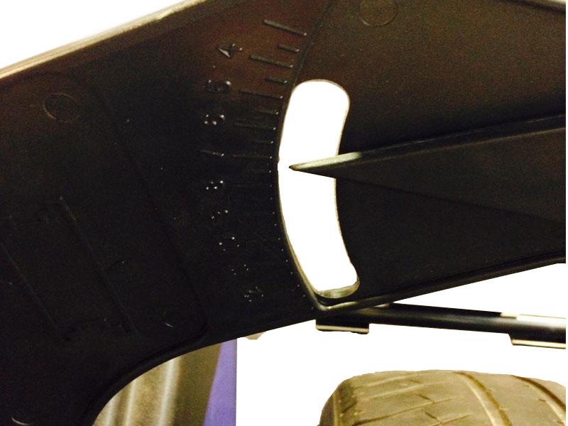 Wheel balancer rim width gauge (JA2002WC)